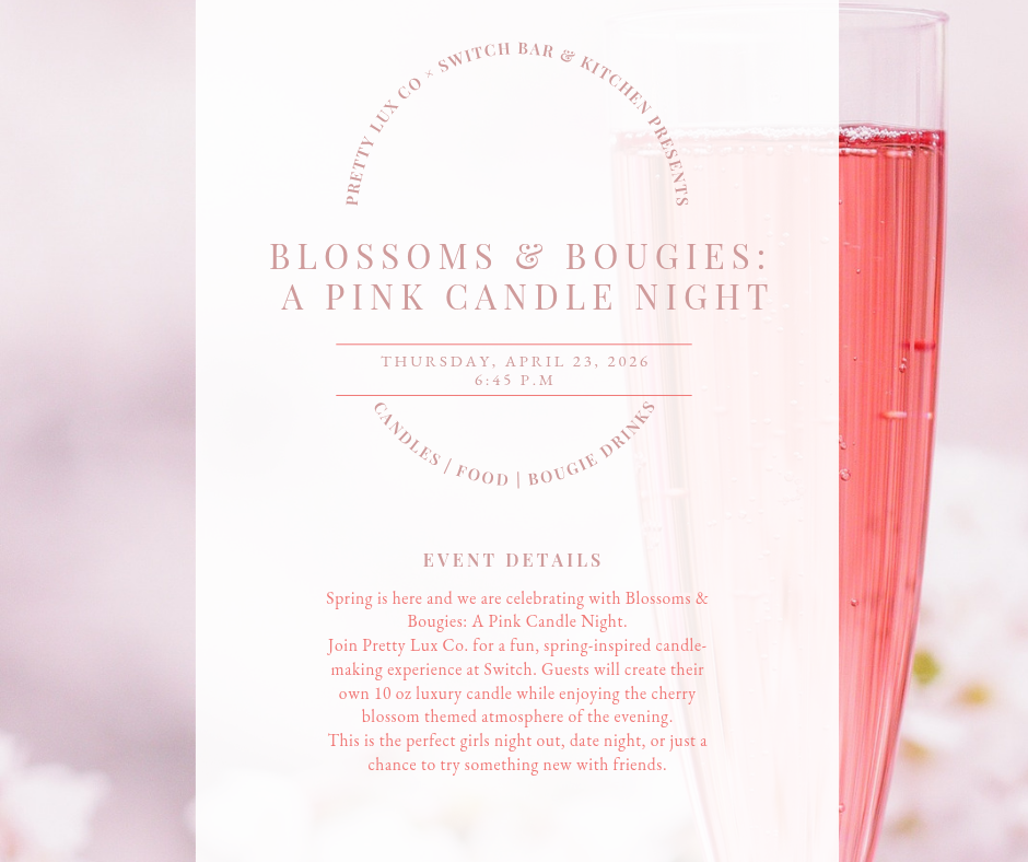 Blossoms & Bougies: A Pink Candle Night